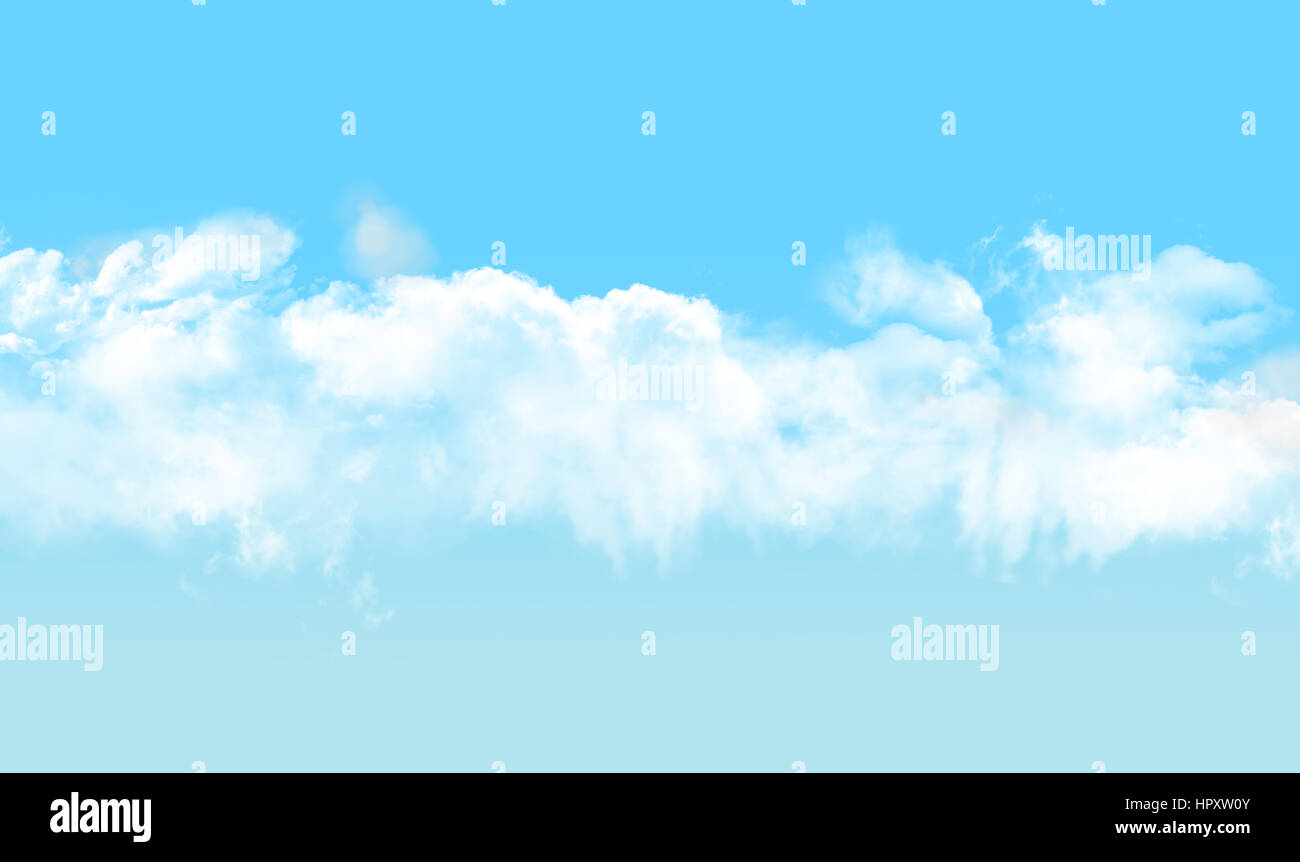 white cloudy with blue sky background Stock Photo - Alamy