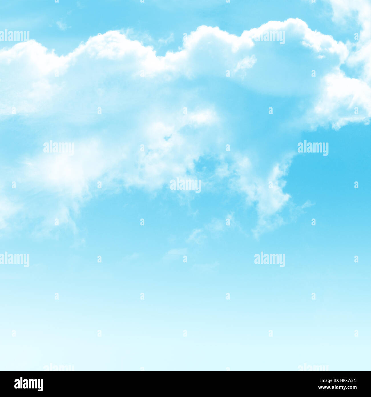 white cloudy with blue sky background Stock Photo - Alamy