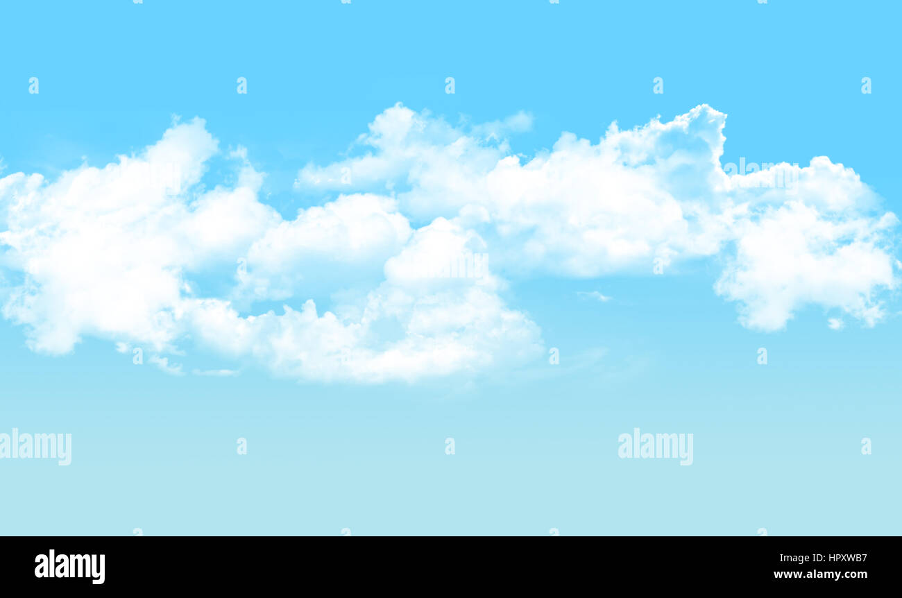 white cloudy with blue sky background Stock Photo - Alamy
