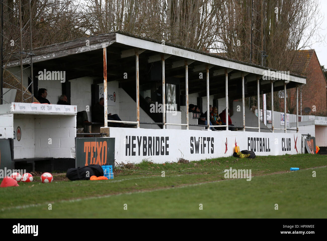 General view of the ground during Heybridge Swifts vs AFC Hornchurch