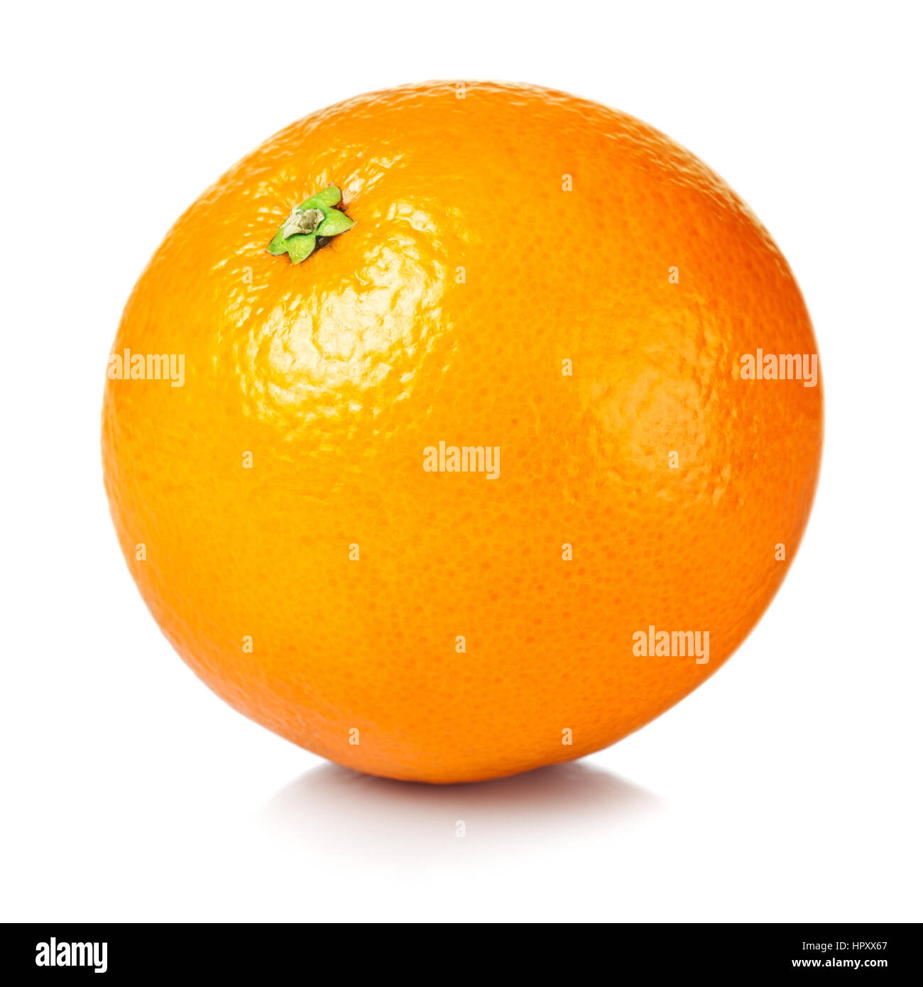 Fresh orange isolated on white background Stock Photo - Alamy