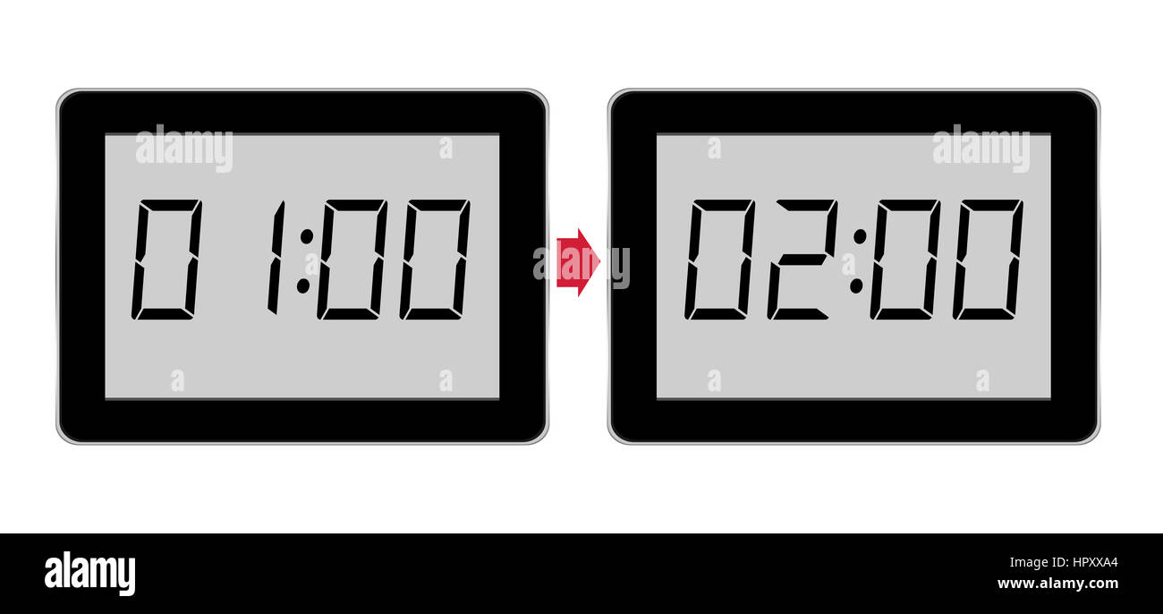 British summer time clock forward hires stock photography and images