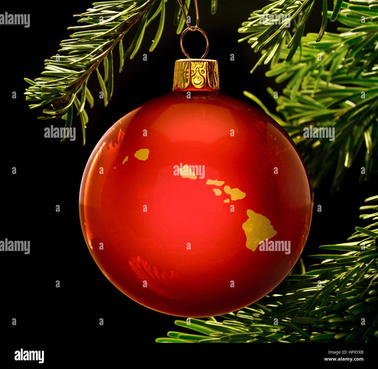 Traditional Hawaiian Christmas Tree Stock Photos Traditional
