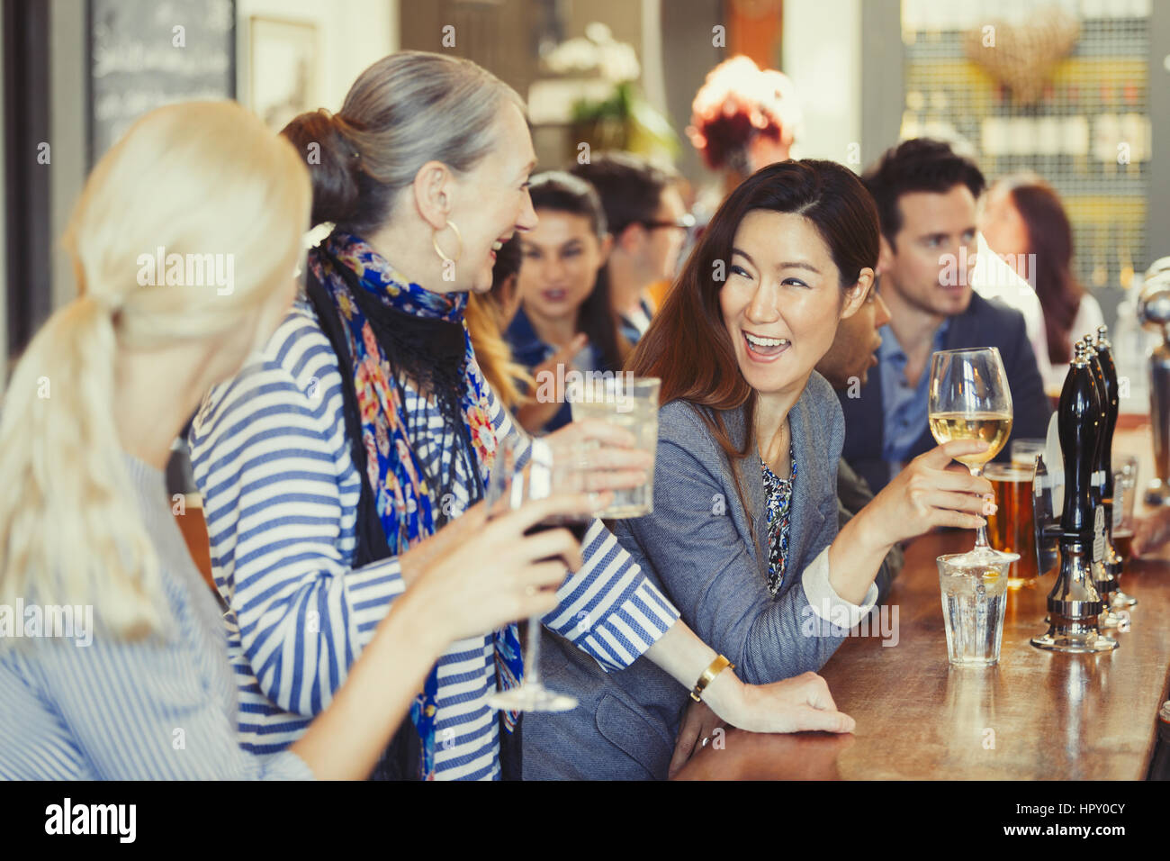 Young women enjoying a day out socializing hi-res stock photography and ...