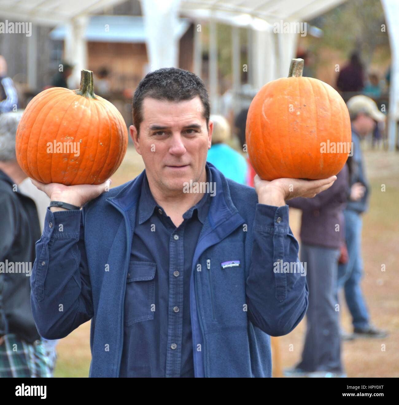 Pumpkin Fall Festivals in Colorado Stock Photo Alamy