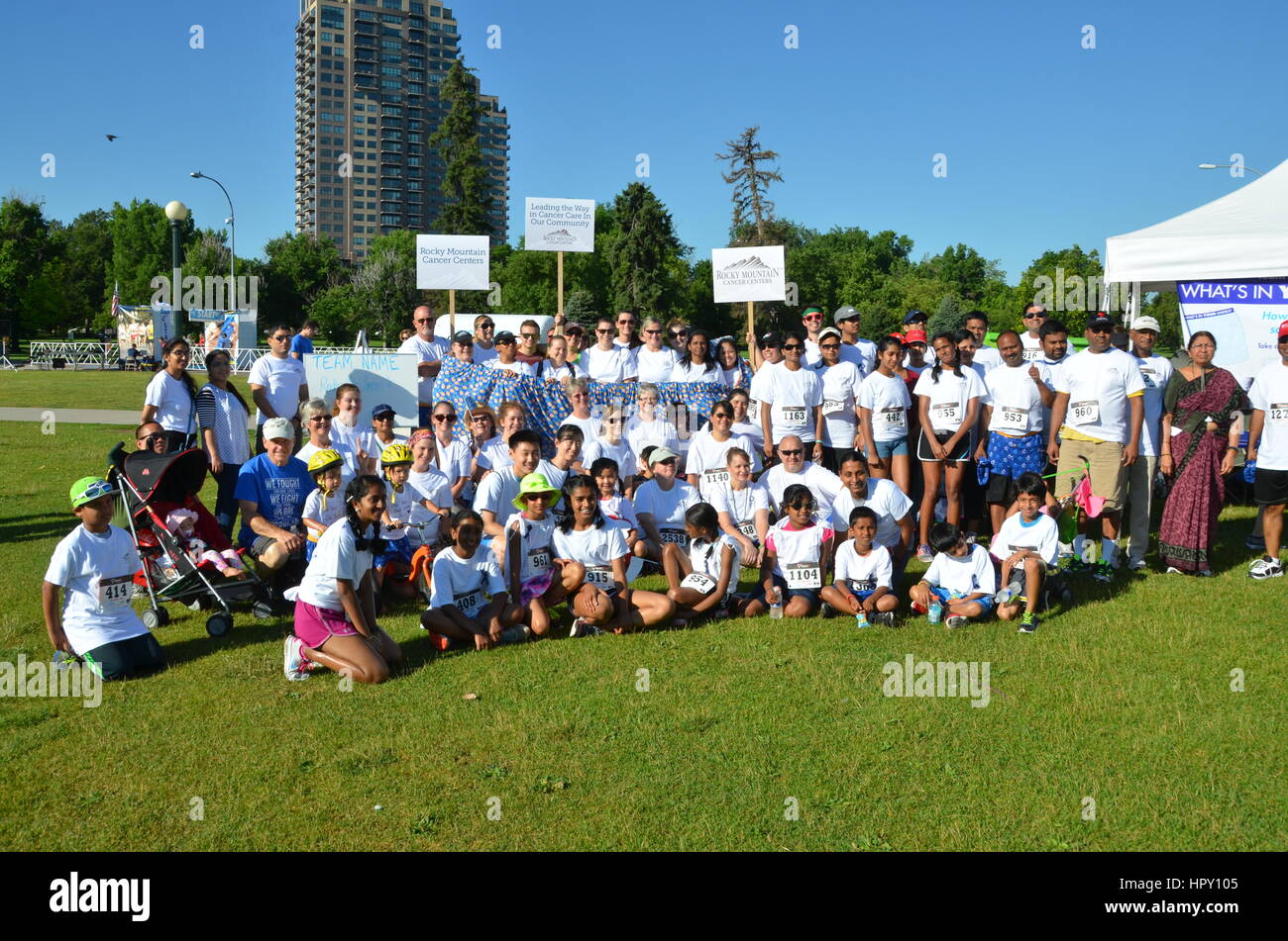 Walk/Run Charity Fundraising Event Stock Photo - Alamy