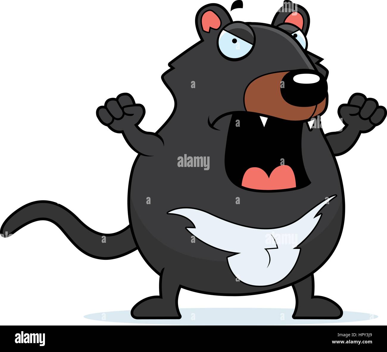 Tasmanian devil cartoon hi-res stock photography and images - Alamy