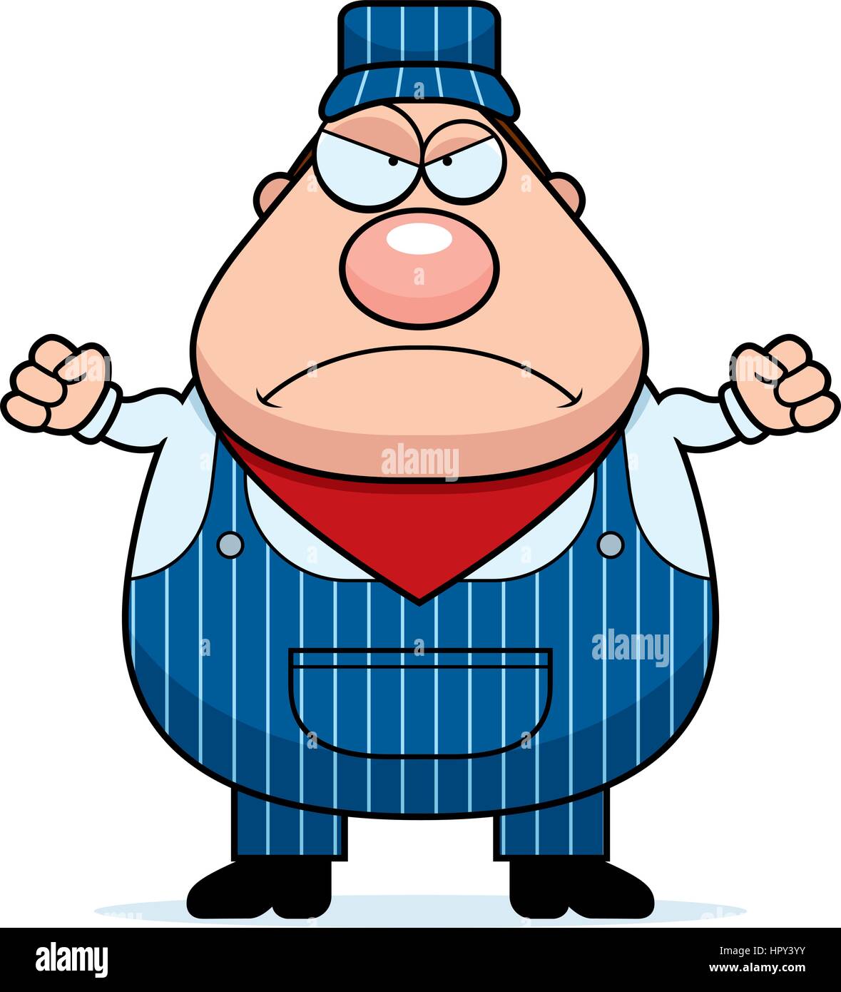 A cartoon train conductor looking angry Stock Vector Image & Art - Alamy A cartoon train conductor looking angry Stock Vector Image & Art - Alamy