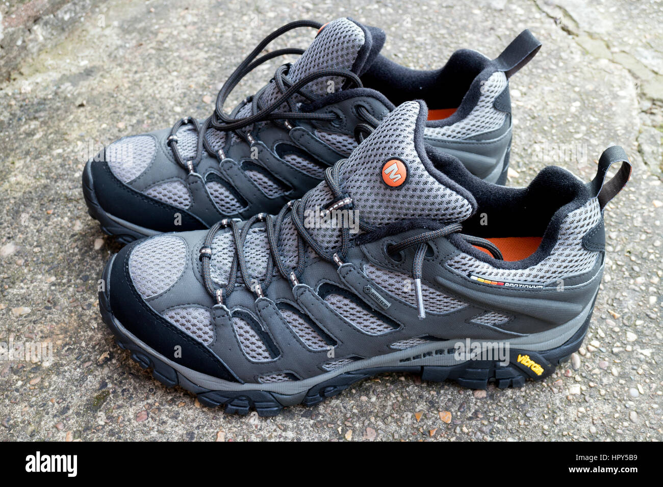 Merrell walking shoes hi-res stock photography and images - Alamy