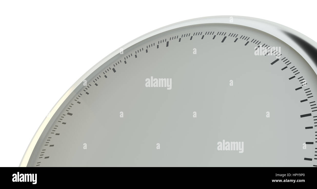 Clock face without numbers and arrows Stock Photo - Alamy