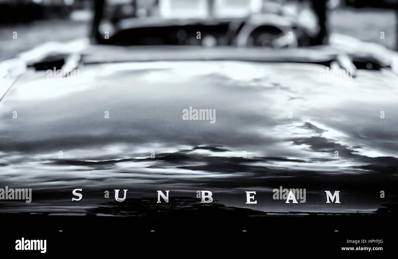 Sunbeam Alpine Car Stock Photo