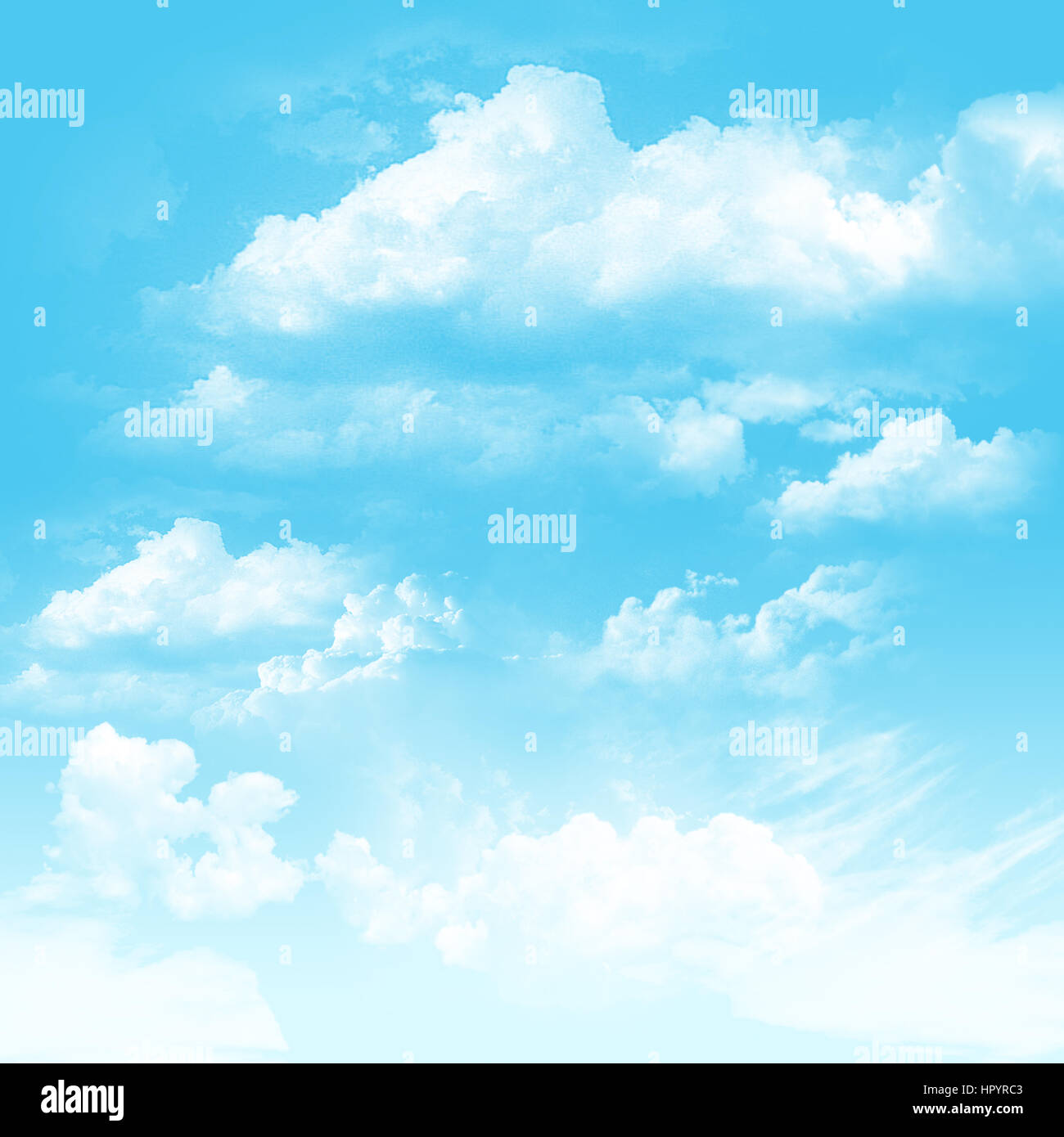 white cloudy with blue sky background Stock Photo - Alamy