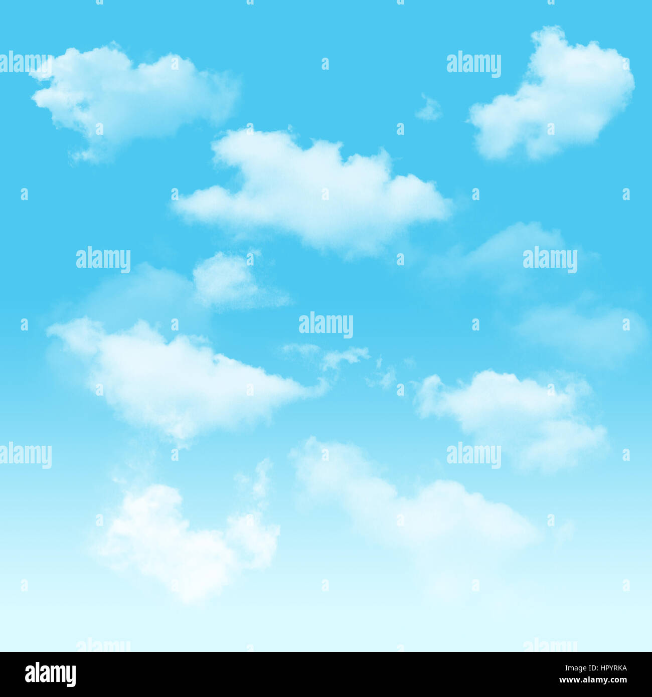 white cloudy with blue sky background Stock Photo - Alamy