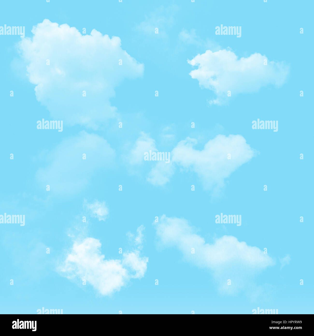 white cloudy with blue sky background Stock Photo - Alamy