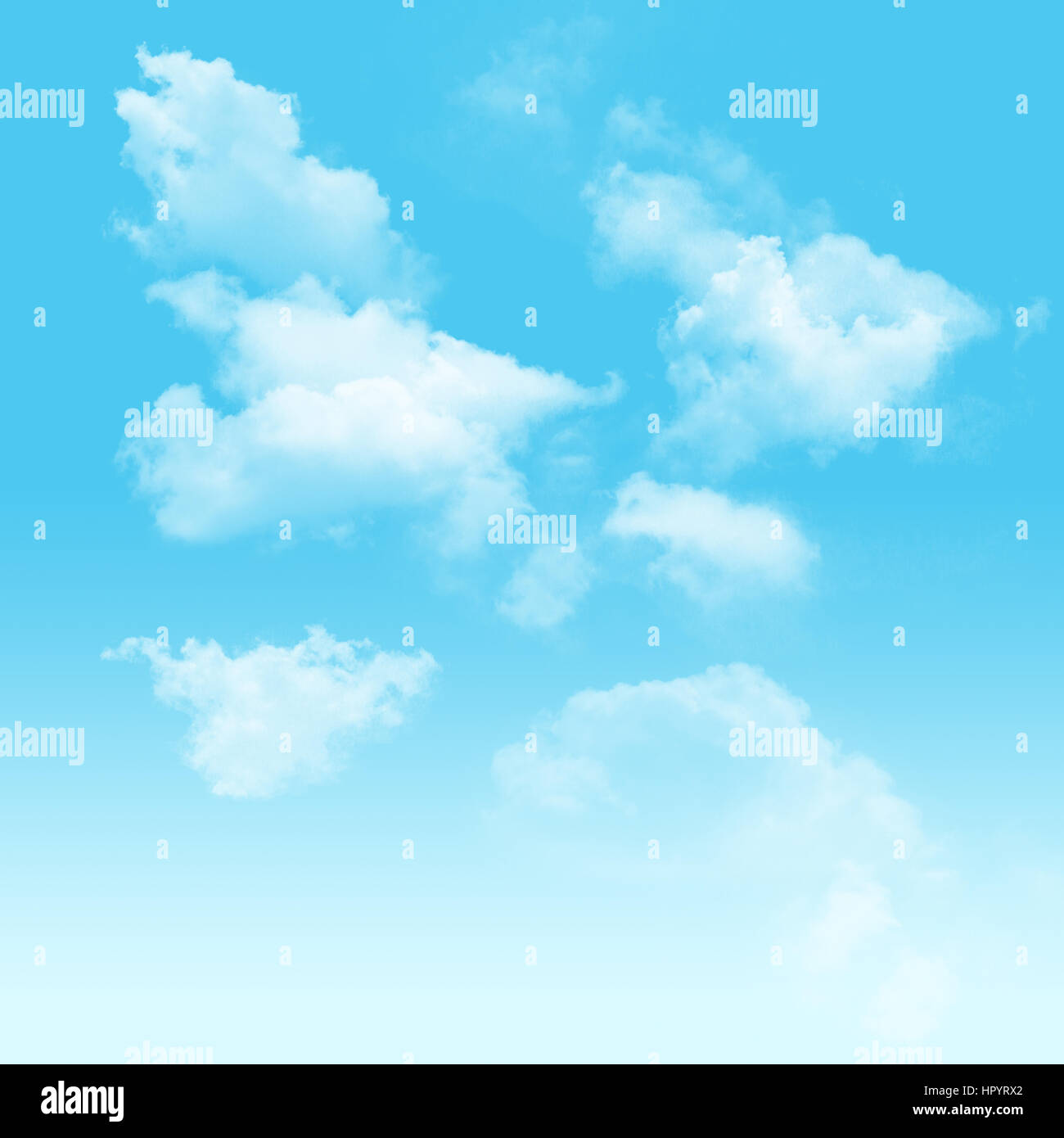 white cloudy with blue sky background Stock Photo - Alamy