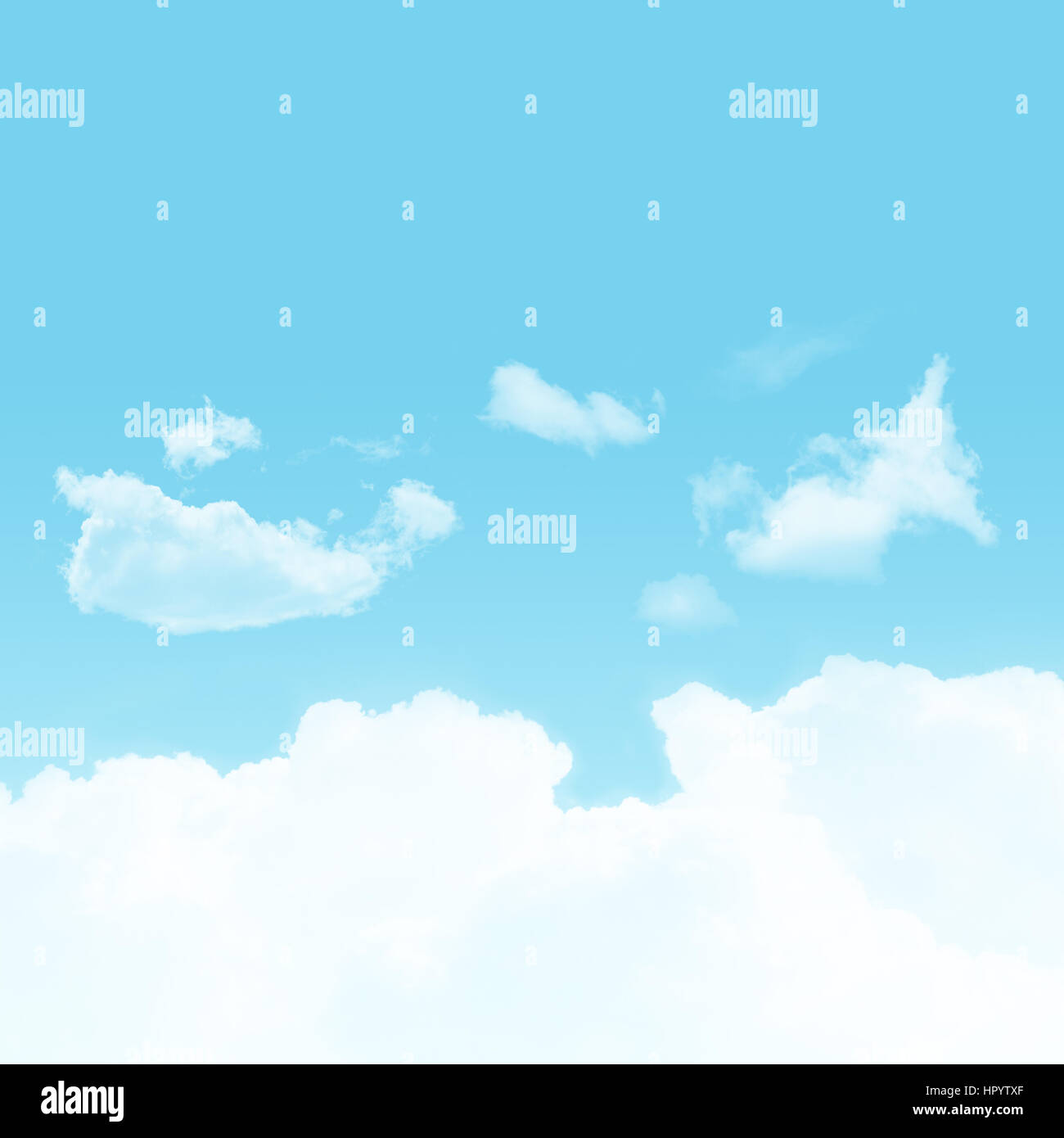 white cloudy with blue sky background Stock Photo - Alamy