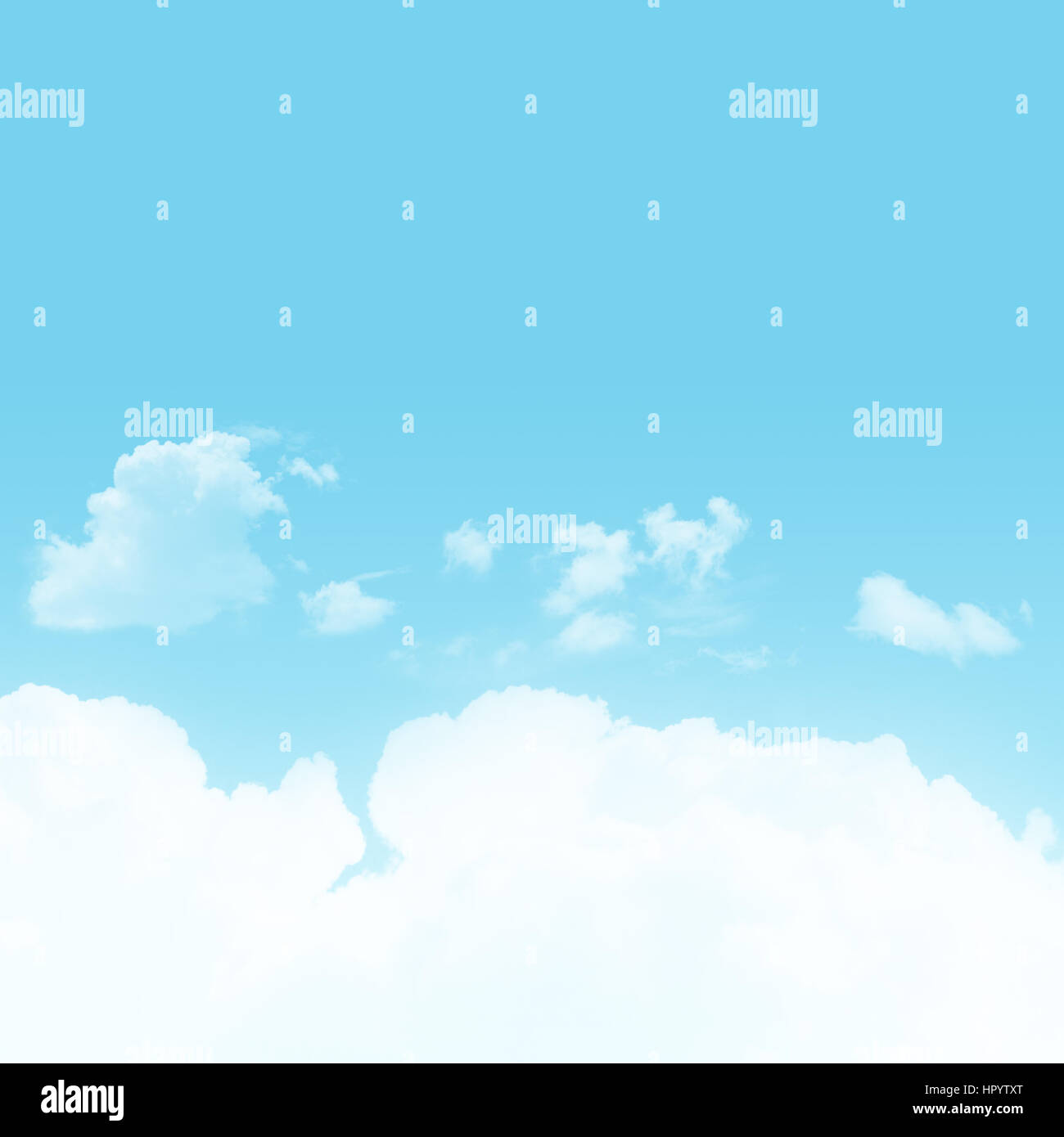 white cloudy with blue sky background Stock Photo - Alamy
