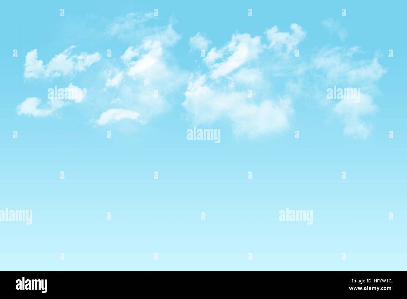 white cloudy with blue sky background Stock Photo - Alamy
