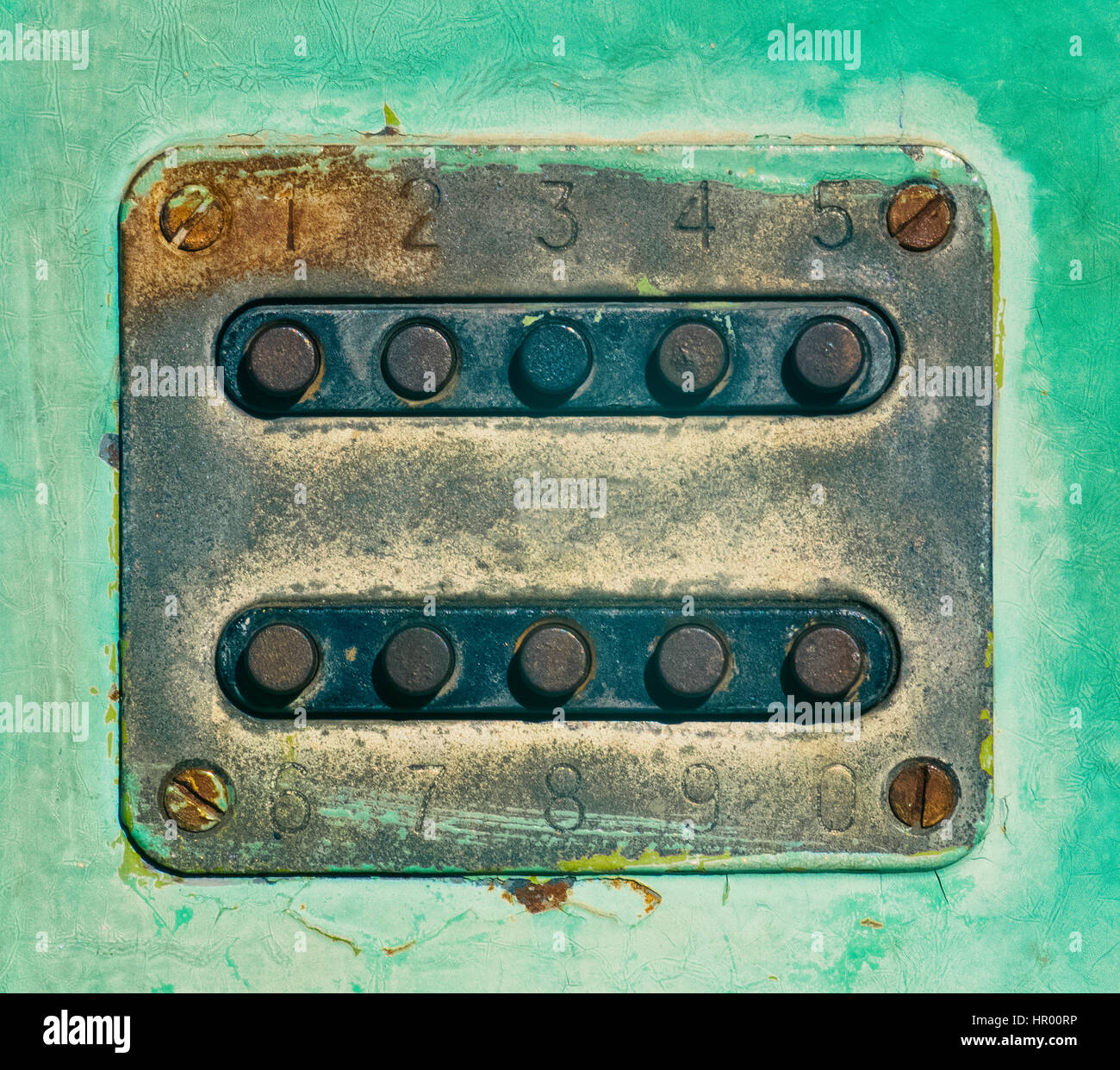 Numberedlock hi-res stock photography and images - Alamy