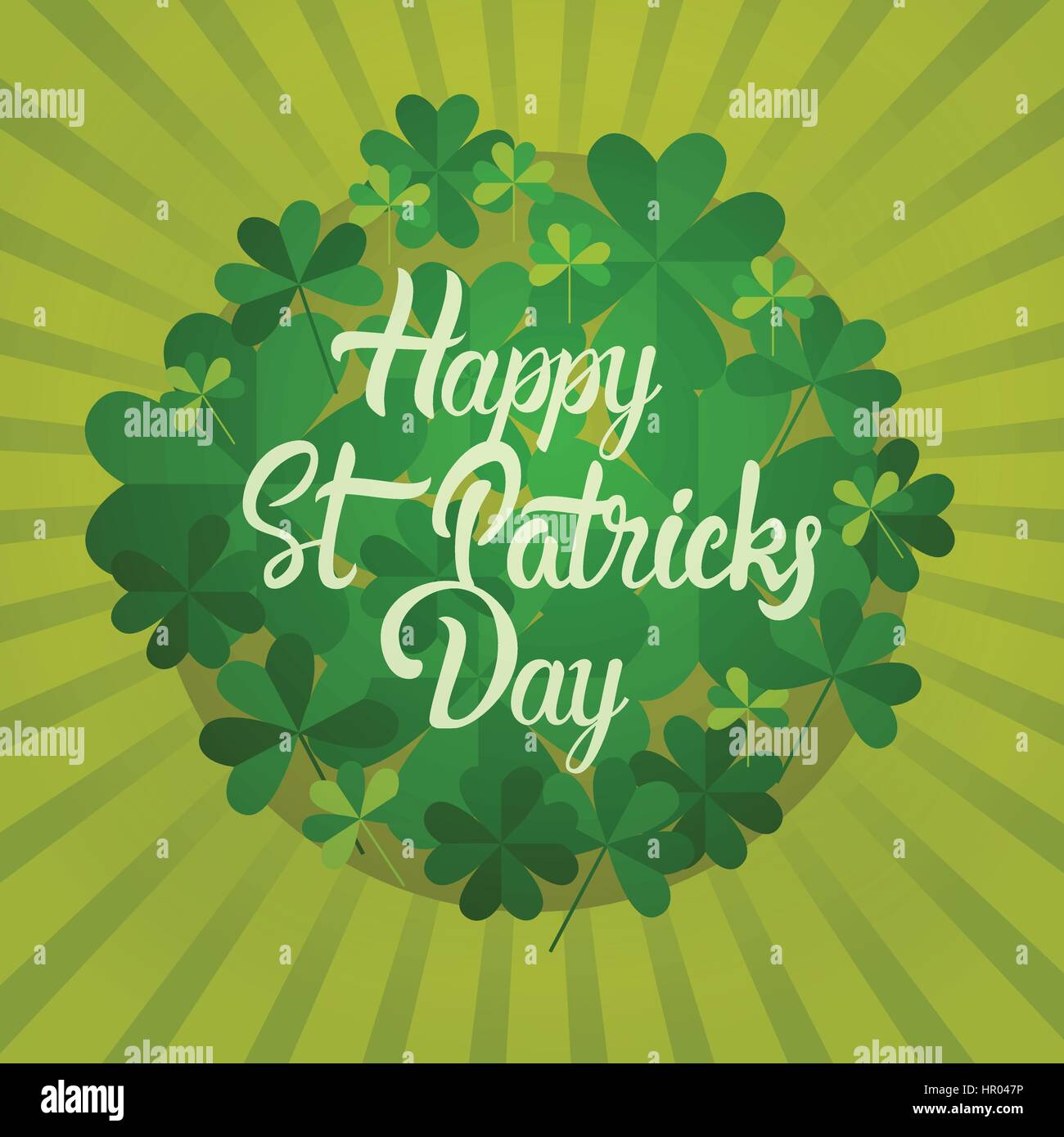 Saint Patrick Day Beer Festival Banner Greeting Card Stock Vector