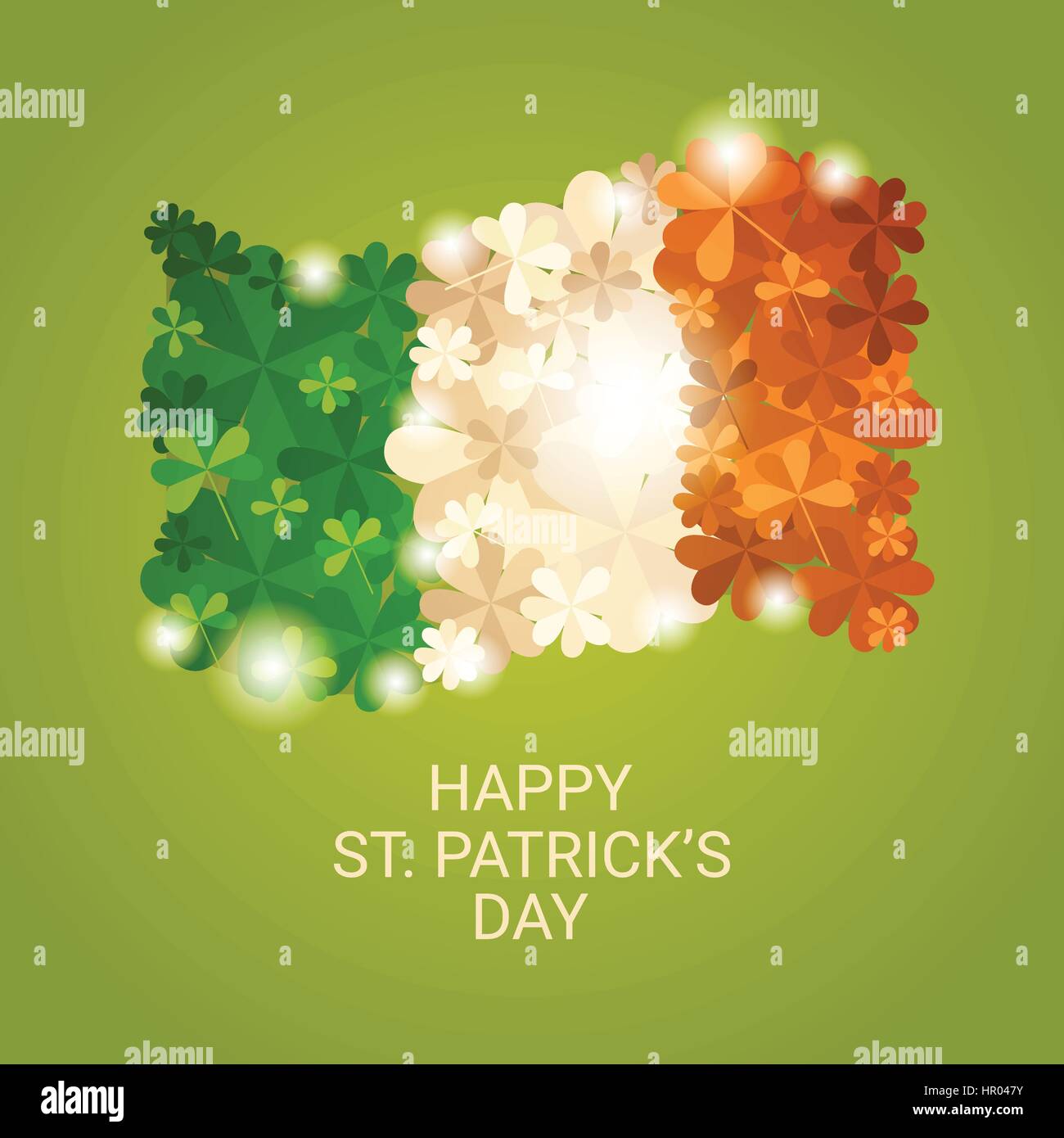 Saint Patrick Day Beer Festival Banner Greeting Card Stock Vector