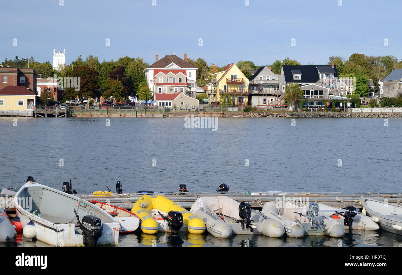 The waterfront, St Andrews, New Brunswick Stock Photo Alamy