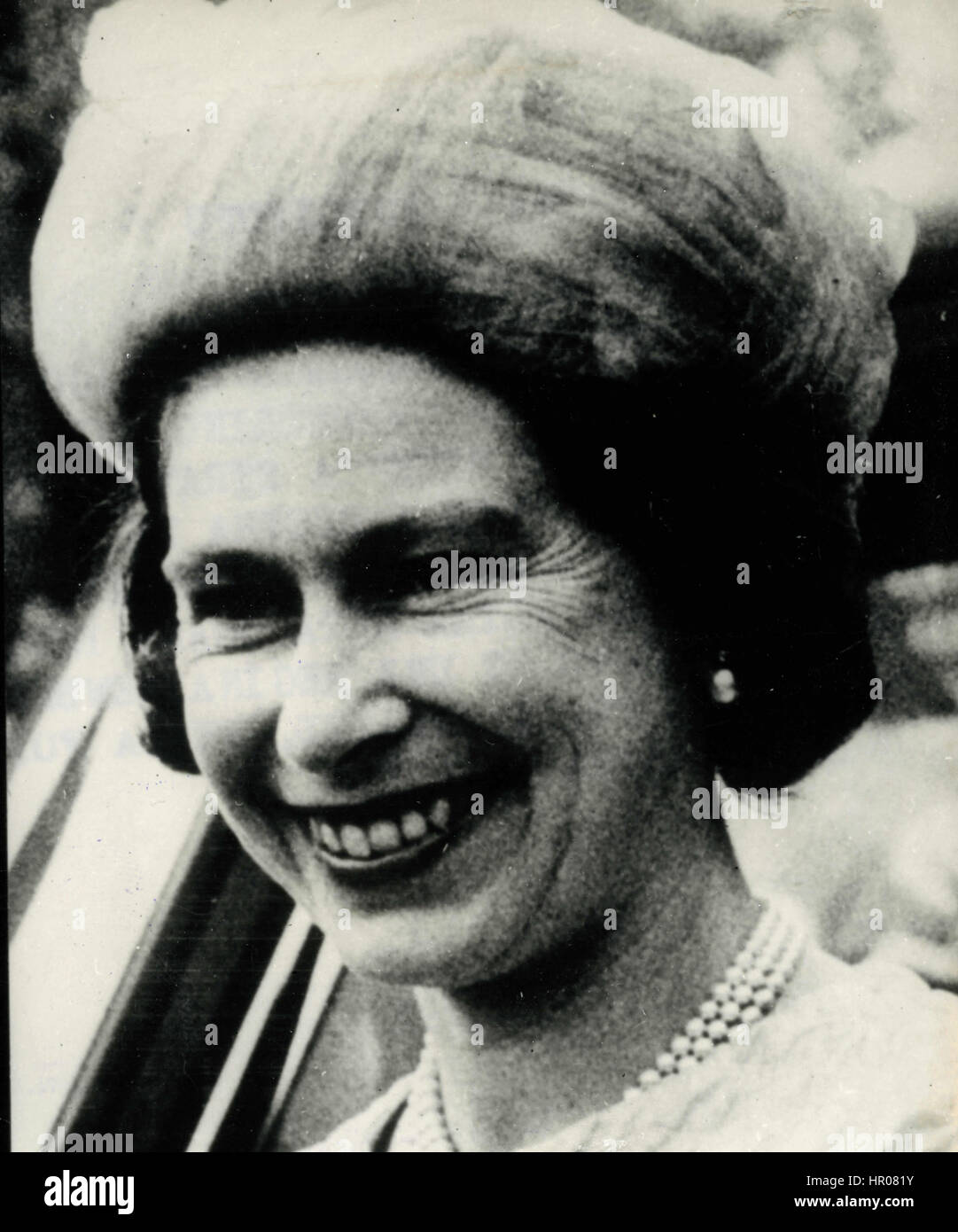 Queen Elizabeth of England Stock Photo