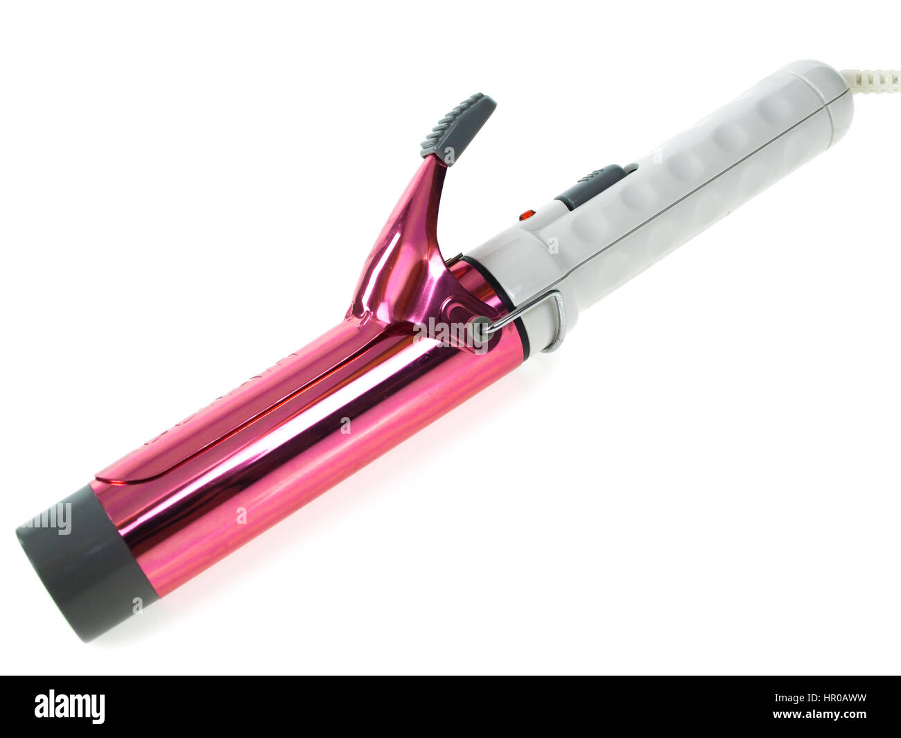 Hair curling cut out hi-res stock photography and images - Alamy