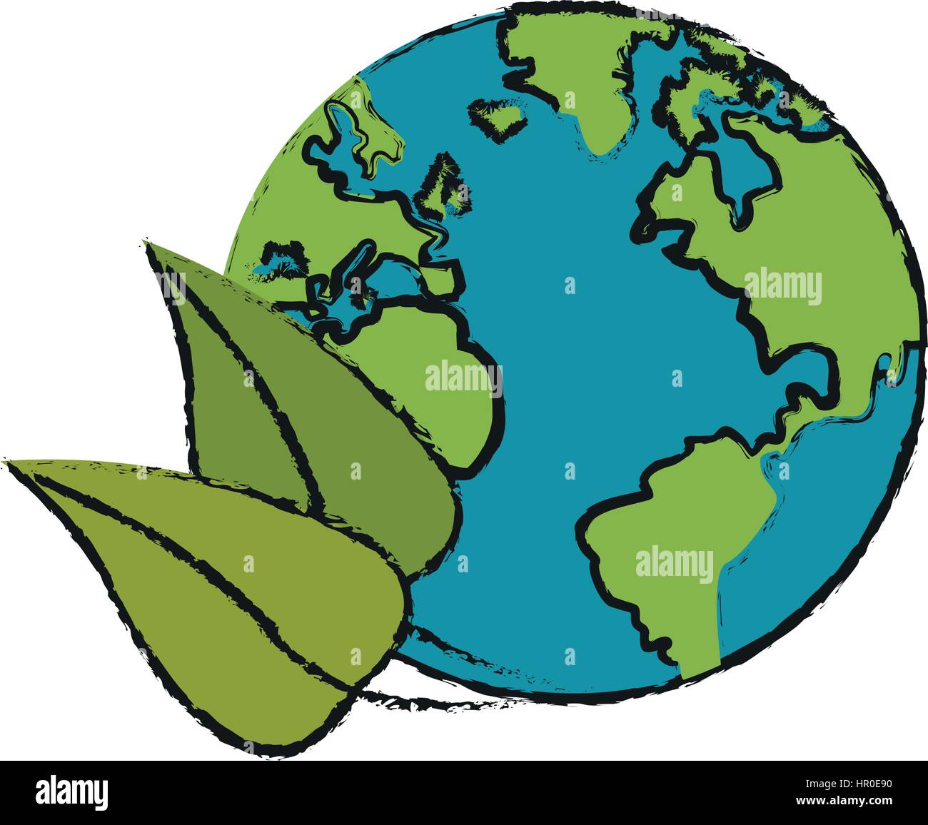 earth planet icon Stock Vector Image & Art - Alamy