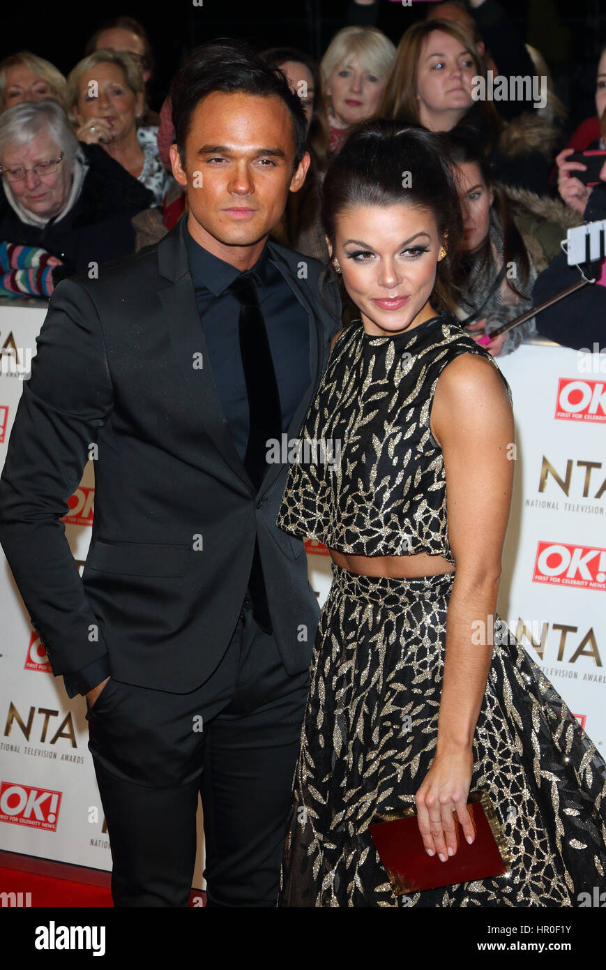 National Television Awards at The O2, Peninsula Square in London - Red