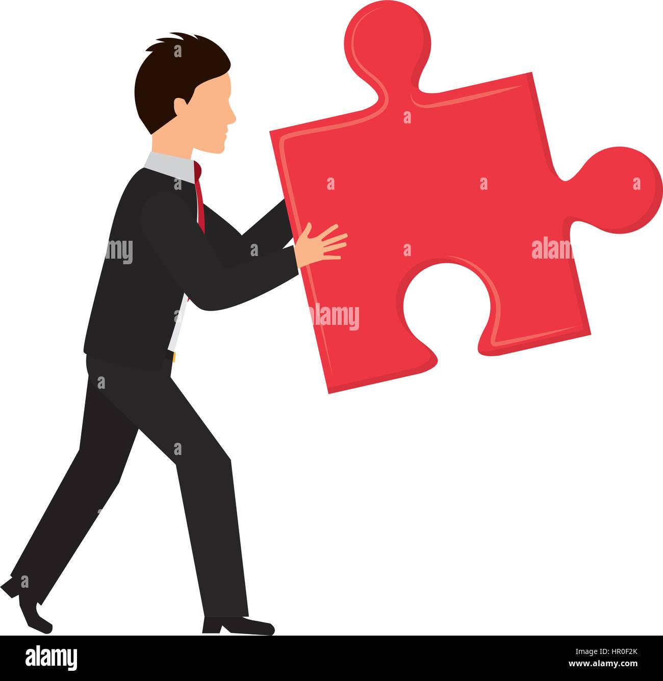 Jigsaw puzzle piece Stock Vector Image & Art - Alamy