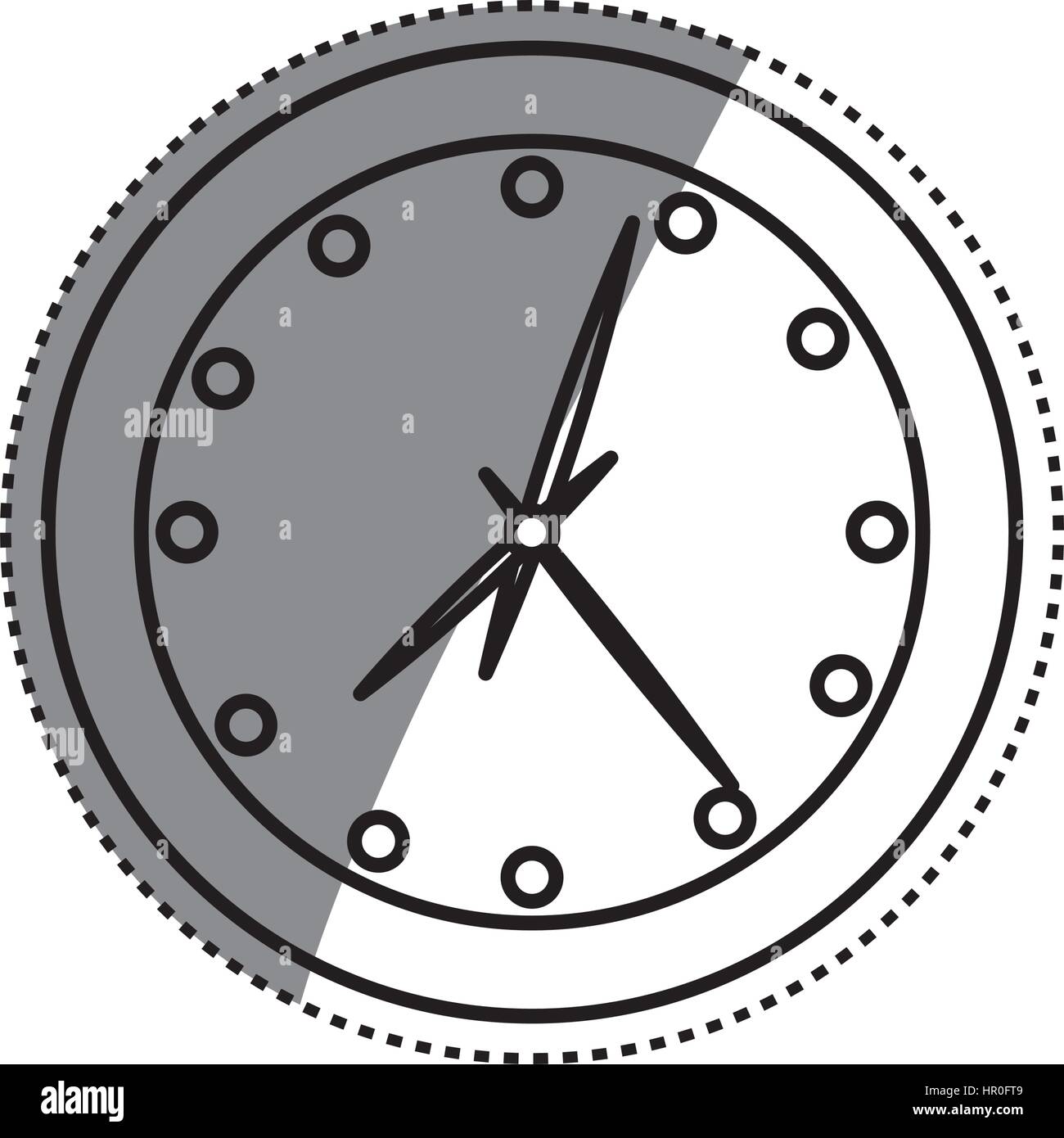 Black And White Clock High Resolution Stock Photography and Images - Alamy