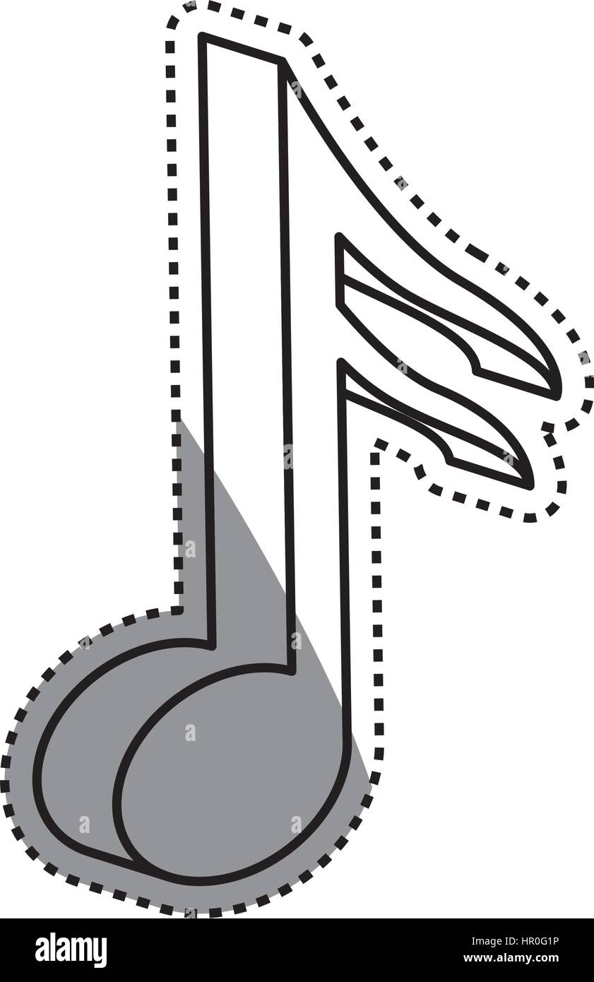 Music note symbol Stock Vector Image & Art Alamy