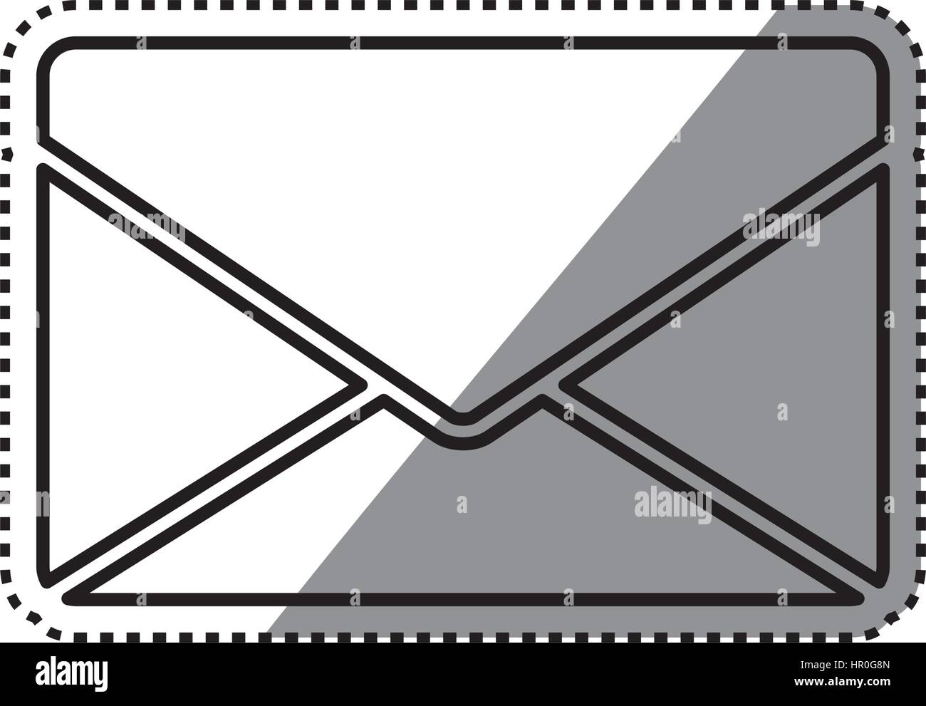 Email or mail symbol Stock Vector Image & Art - Alamy