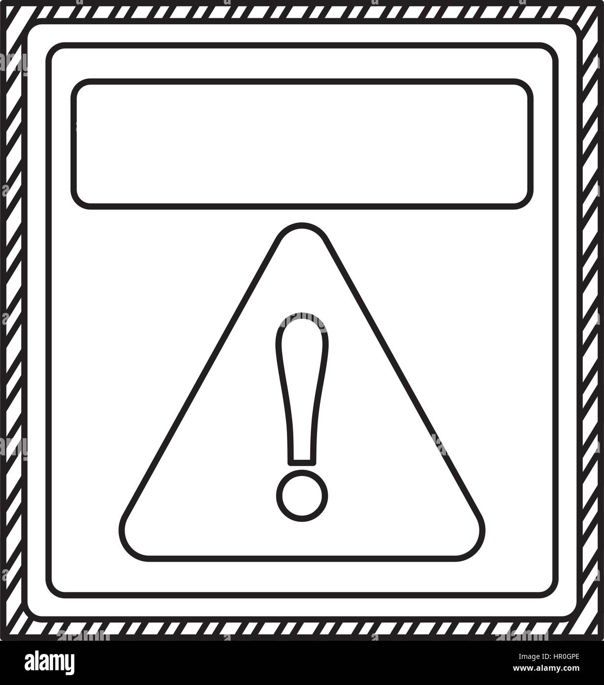 danger and warning sign Stock Vector Image & Art - Alamy