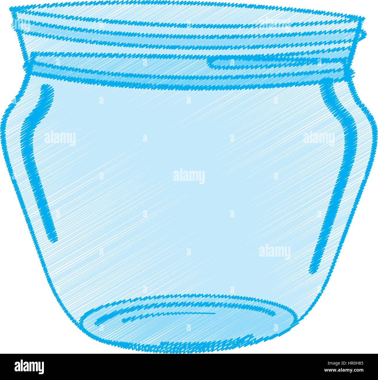 drawing glass jar utensil Stock Vector Image & Art Alamy