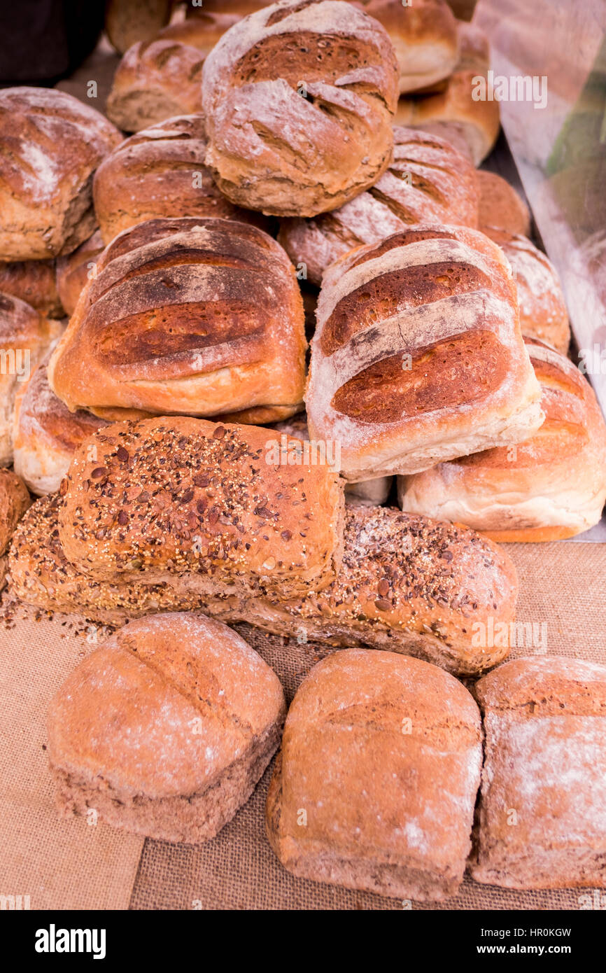 Fresh baked bread supermarket hires stock photography and images Alamy