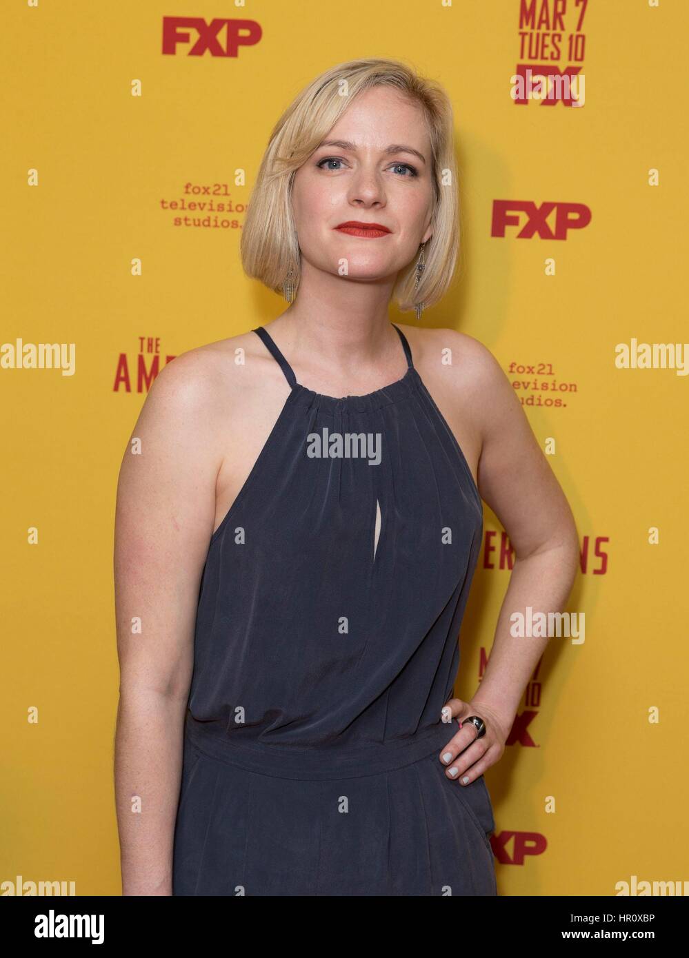 New York, NY, USA. 25th Feb, 2017. Suzy Jane Hunt at arrivals for THE AMERICANS Season Five Premiere, Directors Guild of America (DGA) Theater, New York, NY February 25, 2017. Credit: Lev Radin/Everett Collection/Alamy Live News Stock Photo