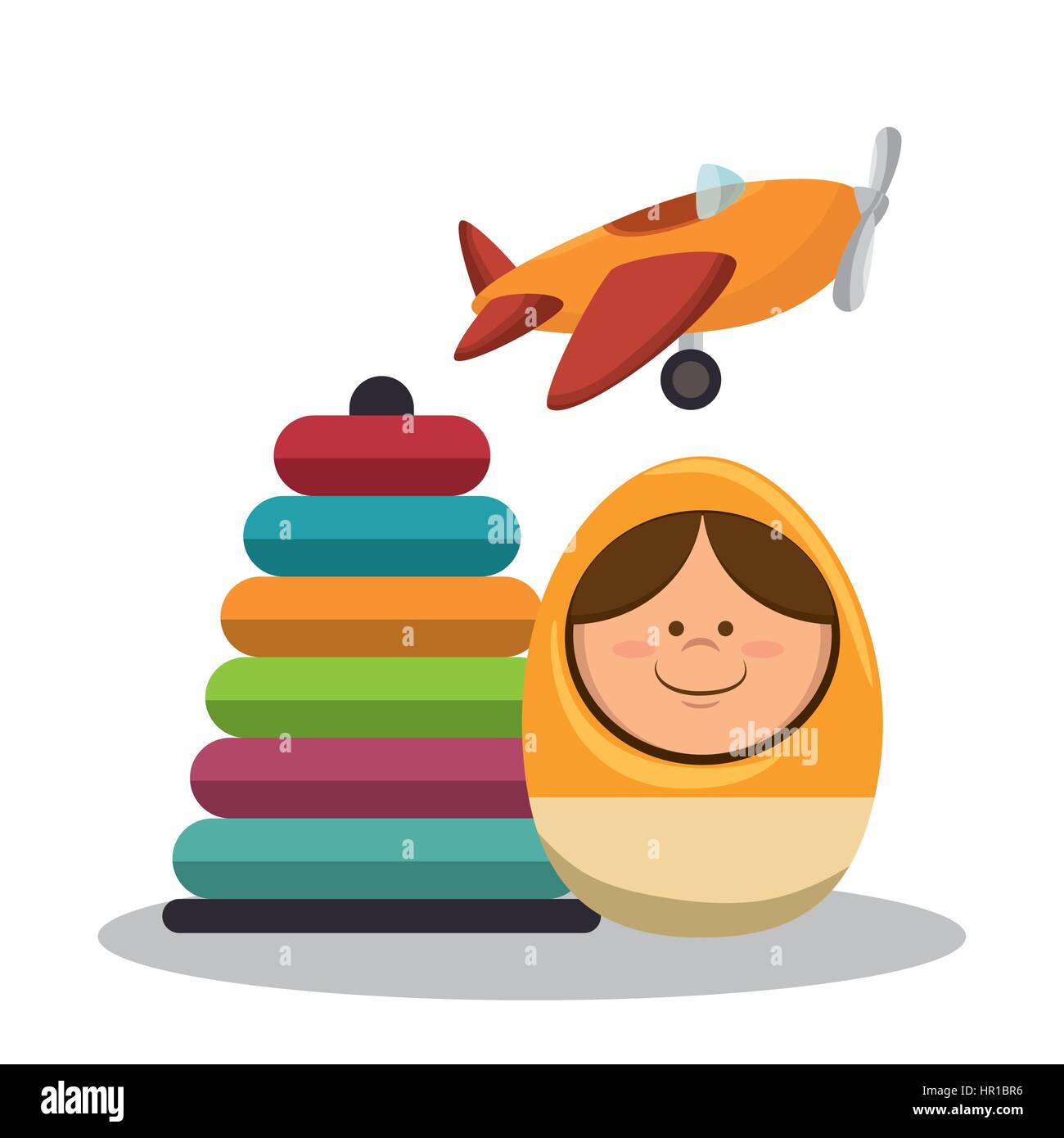 set kids toys icons Stock Vector Image & Art - Alamy