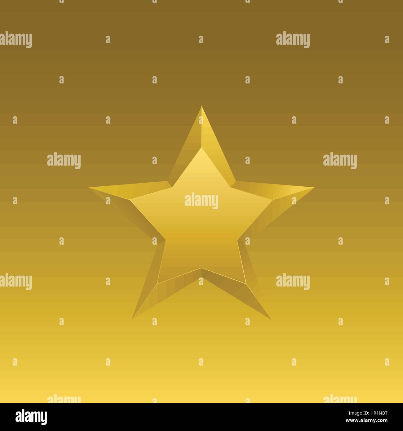 Golden star symbol Stock Vector Image & Art - Alamy