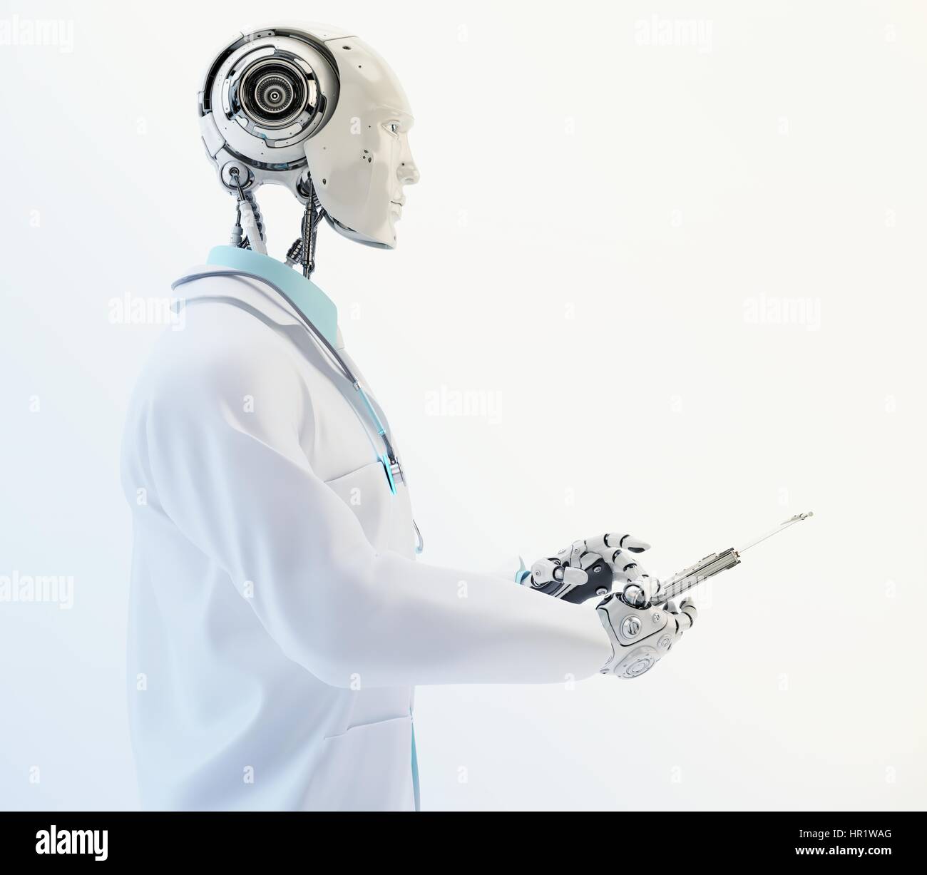 Robot doctor hires stock photography and images Alamy