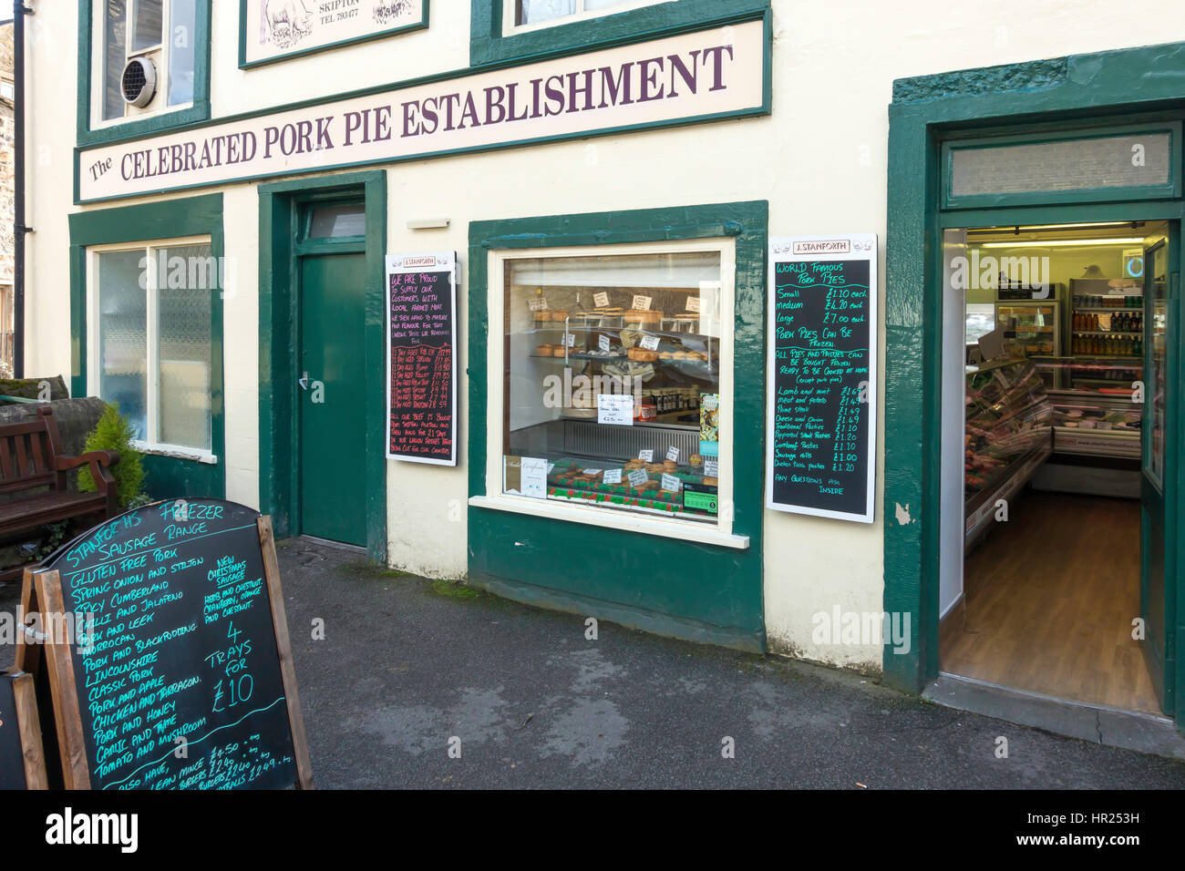 Stanforths, the Celebrated Pork Pie Establishment in Skipton North