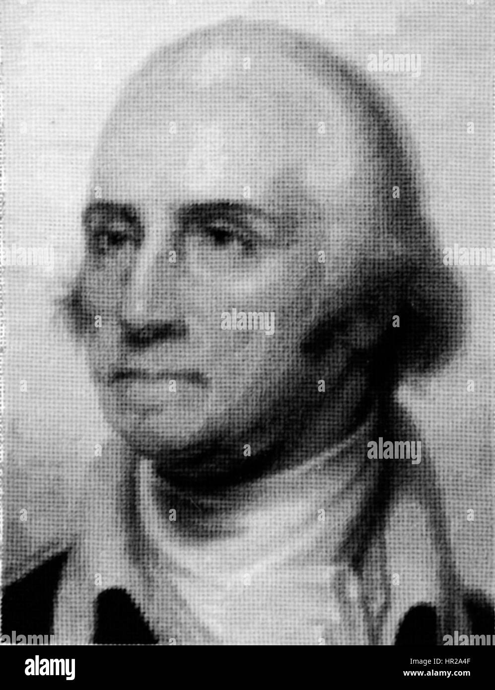 George washington portrait painting Black and White Stock Photos ...