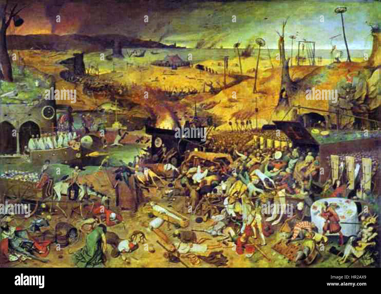 Pieter Bruegel the Elder- The Triumph of Death - detail 4 Stock Photo