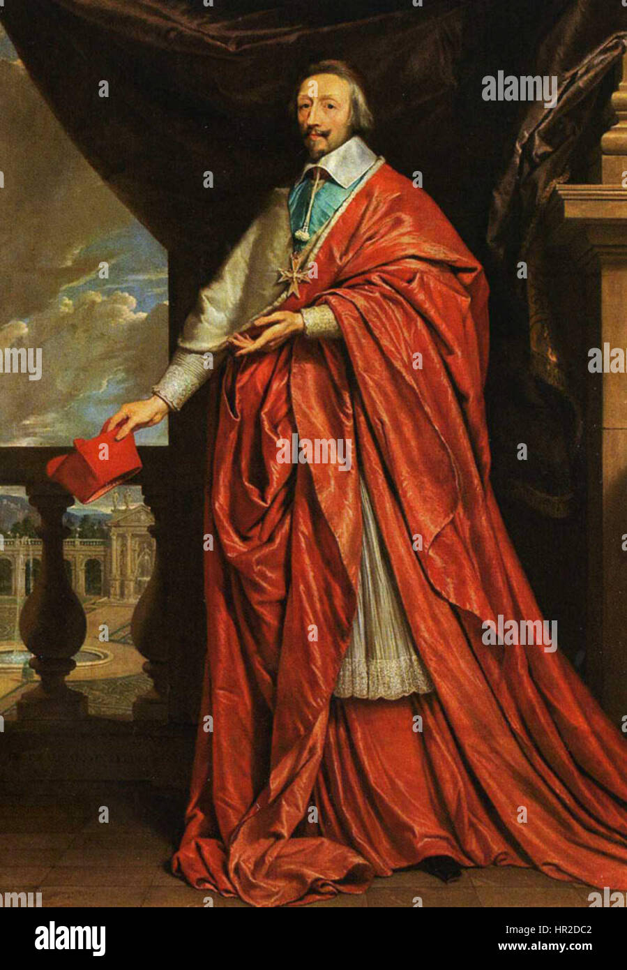 Philippe de Champaigne - Cardinal Richelieu - WGA4725 Stock Photo - Alamy