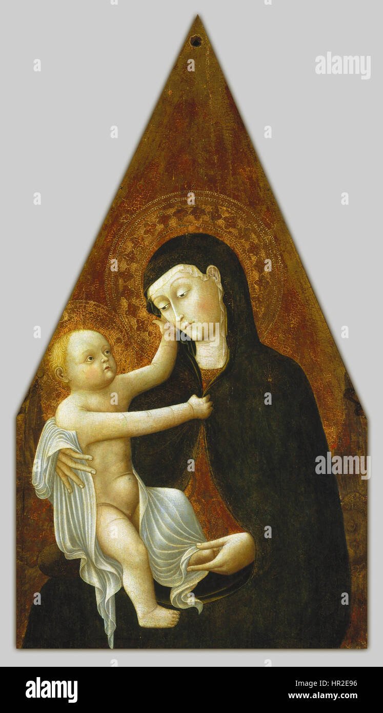 Pietro di Giovanni dAmbrogio - Madonna and Child - Google Art Project ...