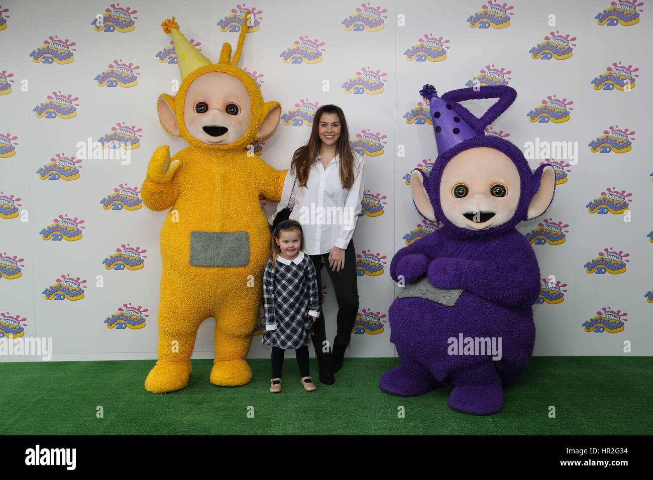 Imogen Thomas attending the Teletubbies 20th anniversary party at the BFI Southbank in London. Stock Photo