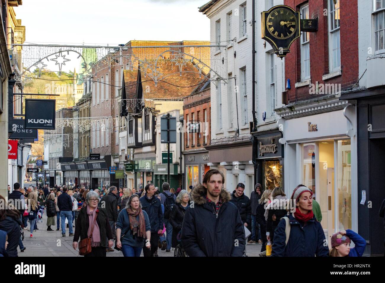 Winchester high street hi-res stock photography and images - Alamy