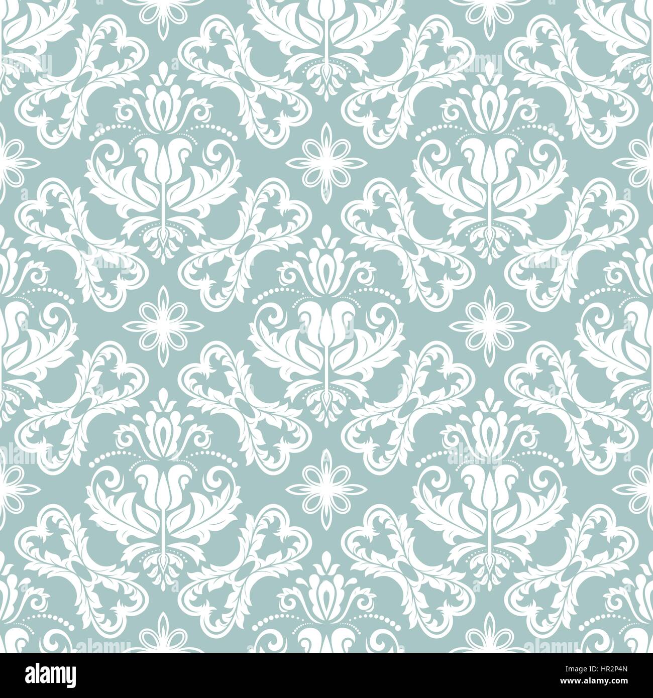 Damask Seamless Vector Background Stock Vector Image & Art - Alamy