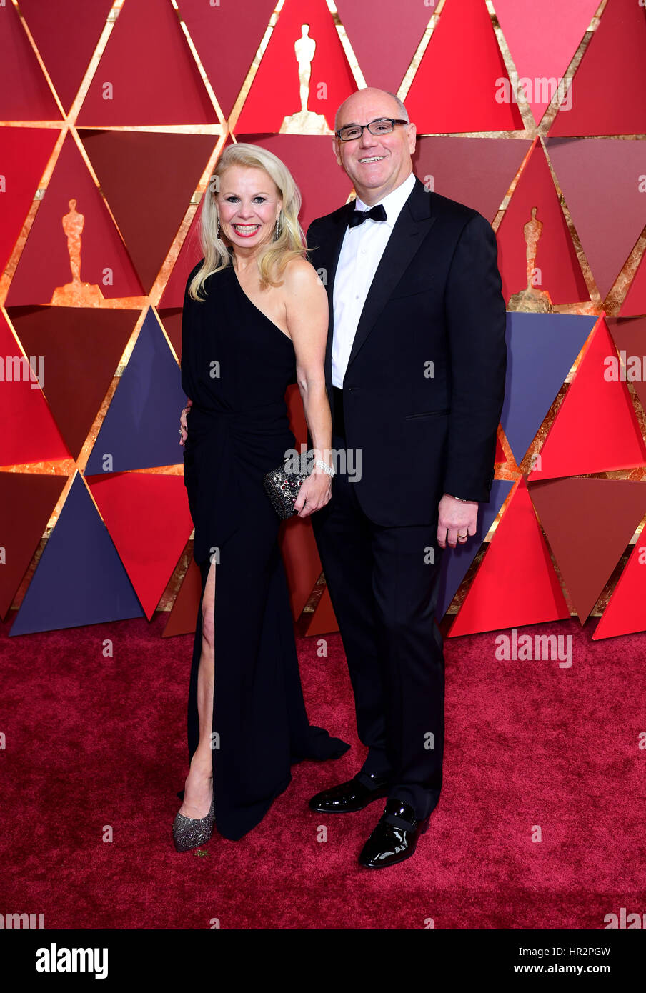 Howard Barish arriving at the 89th Academy Awards held at the Dolby Theatre in Hollywood, Los Angeles, USA. PRESS ASSOCIATION Photo. Picture date: Sunday February 26, 2017. See PA story SHOWBIZ Oscars. Photo credit should read: Ian West/PA Wire Stock Photo